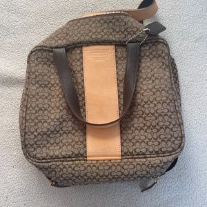 Coach travel / toiletry bag